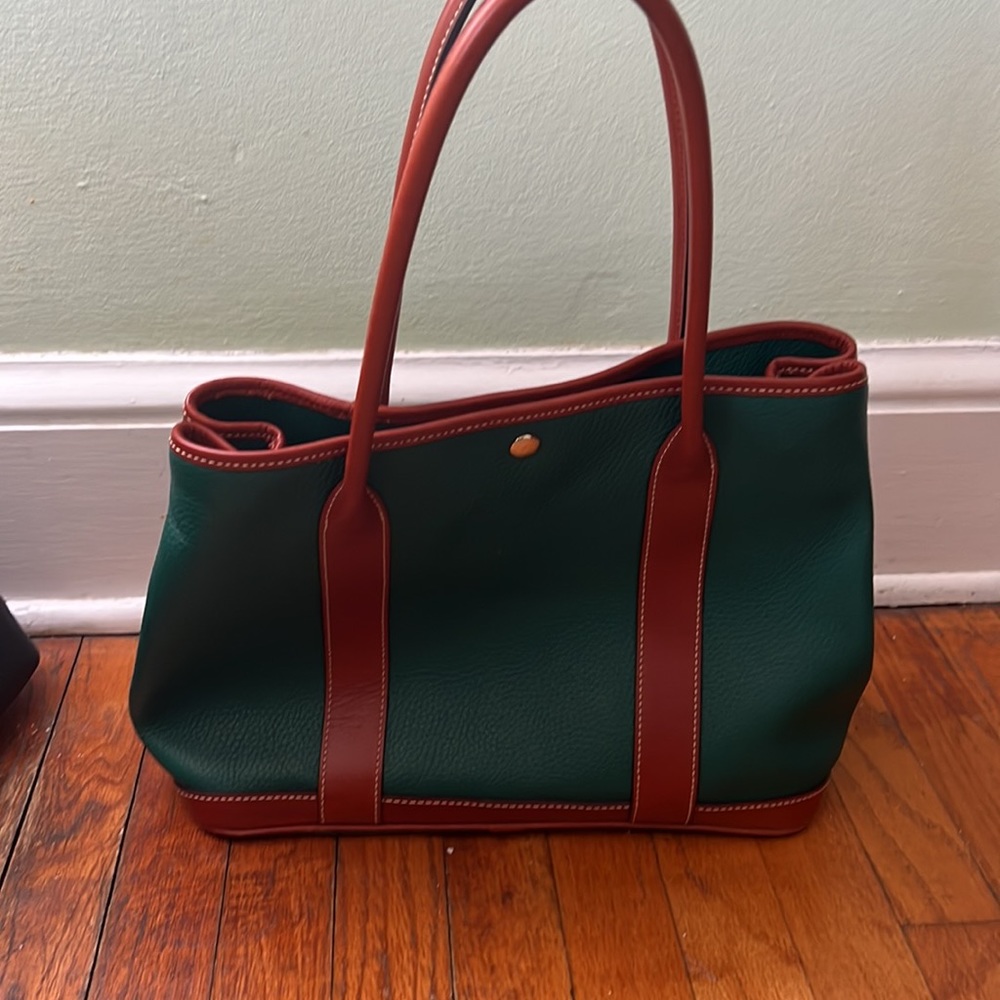 Dooney & Bourke green leather bag - medium size - Picture 2 of 4